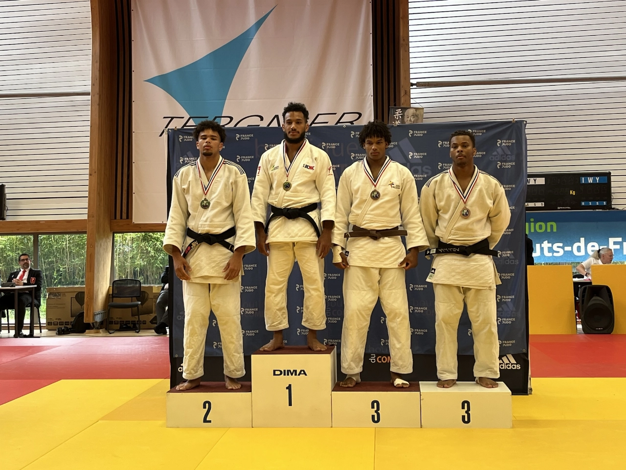 Judoka Giovanni Florencia pakt brons in Frankrijk