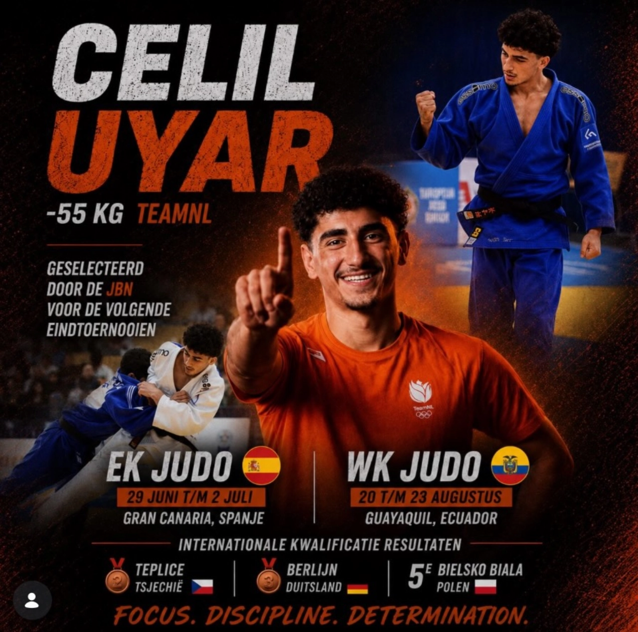 Celil Uyar naar WK Judo