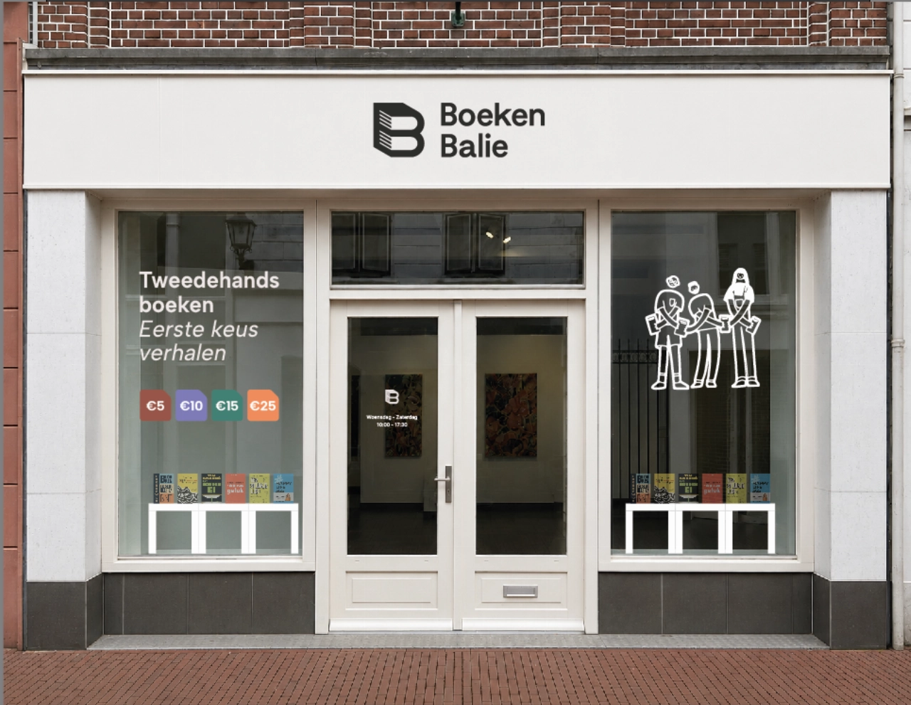 Boeken Balie opent tijdelijke winkel op Hoogstraat