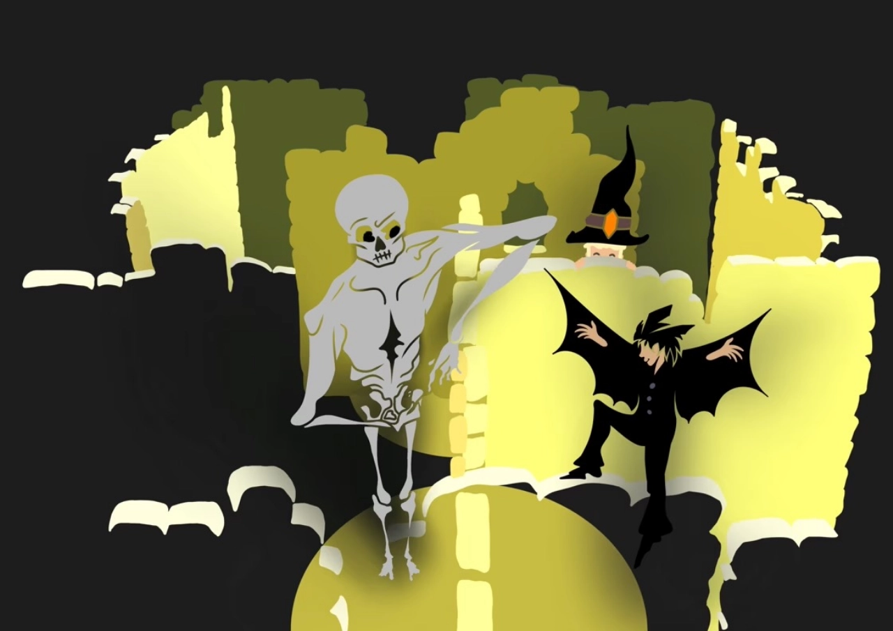 Halloween, 'night at the museum'