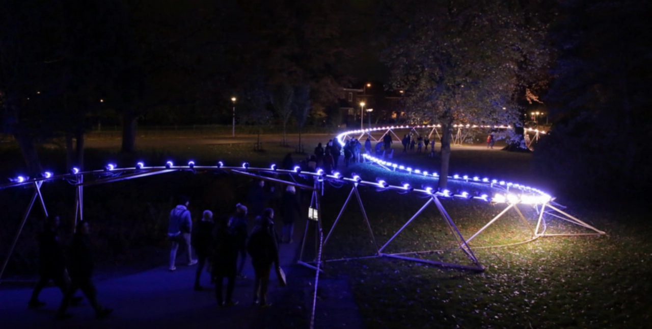Winterlicht kiest voor minder, maar grotere lichtkunstwerken in Julianapark