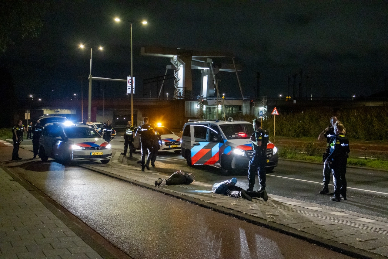 Verdachten aangehouden na gewapende beroving