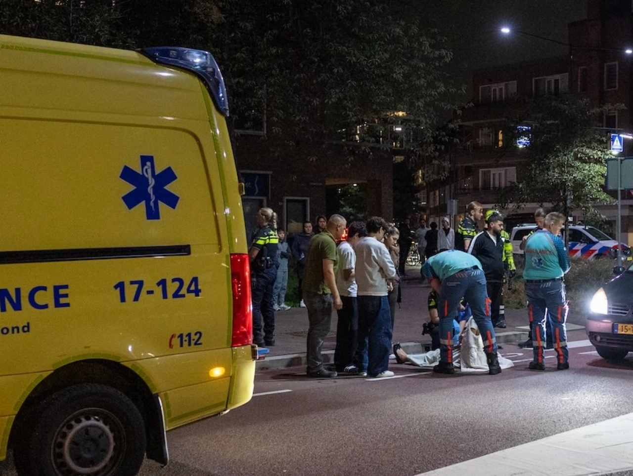 Meisje aangereden op Boerhaavelaan