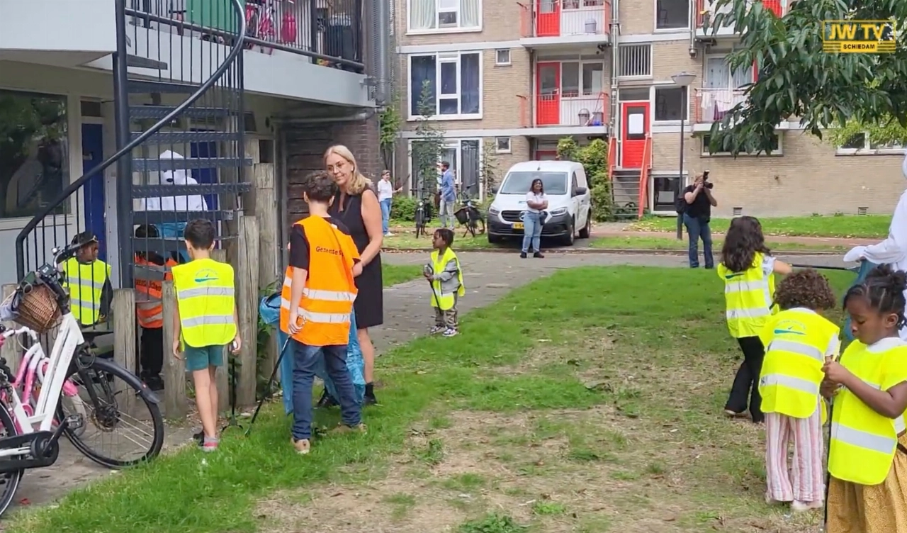Geen genoegen nemen met troep in Schiedam