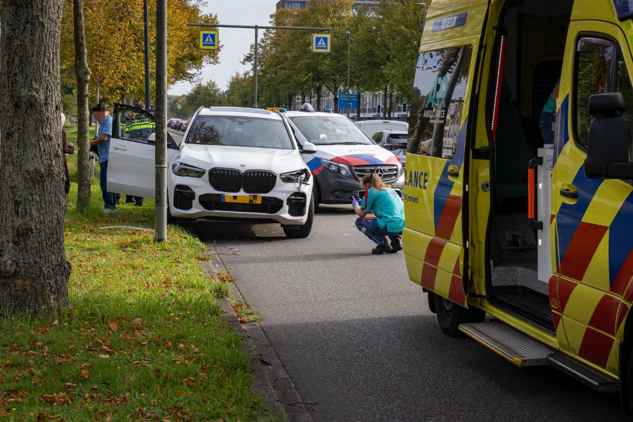Naar het ziekenhuis na aanrijding