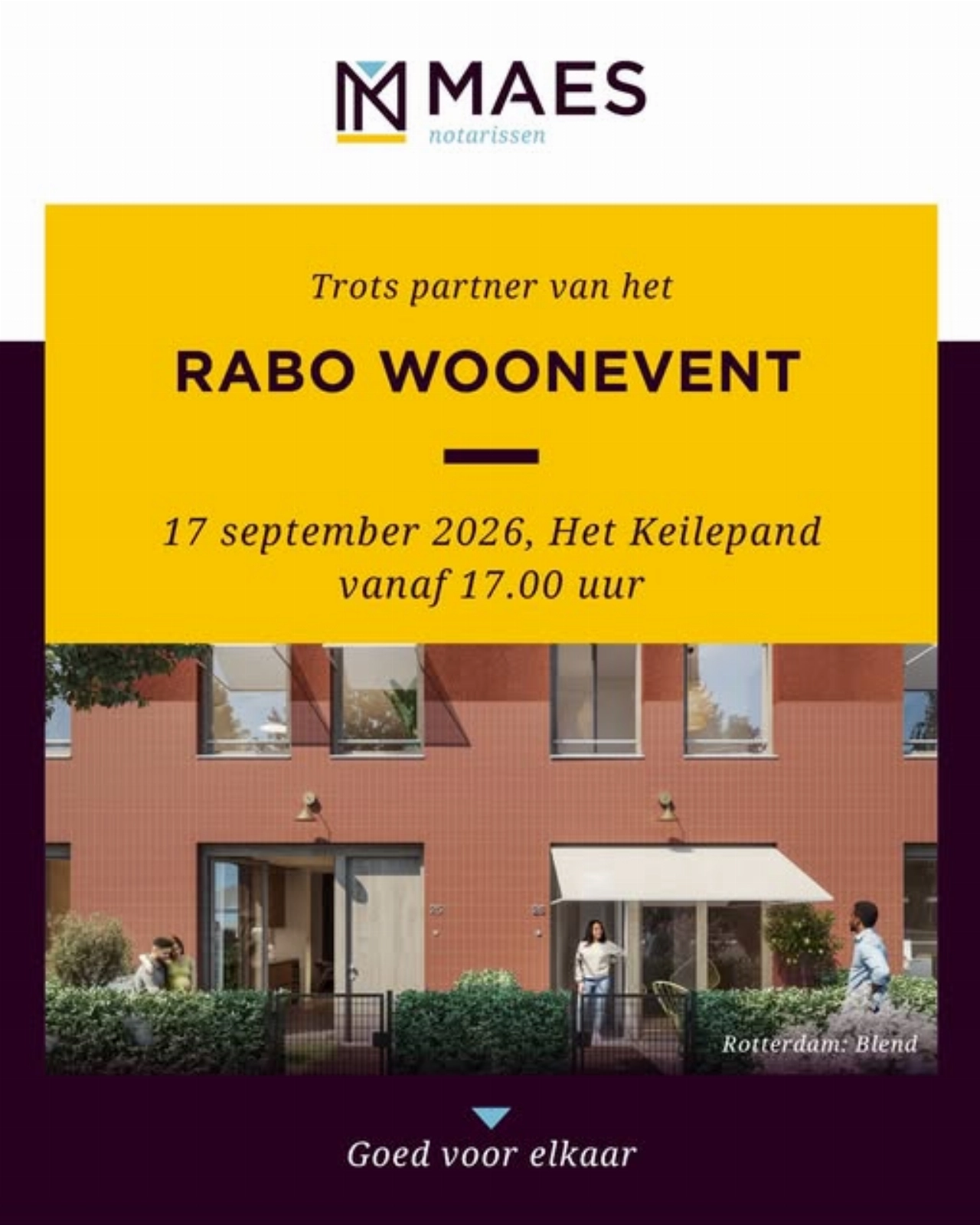 MAES notarissen geeft woningzoekers advies tijdens Rabo Woonevent