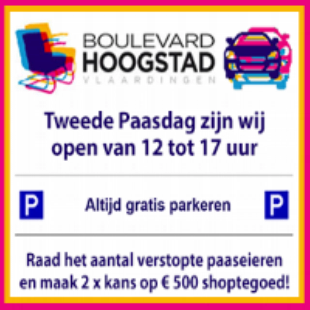 Twee winnaars in eierzoekactie Hoogstad