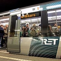Metro naar Ommoord en Nesselande gestremd