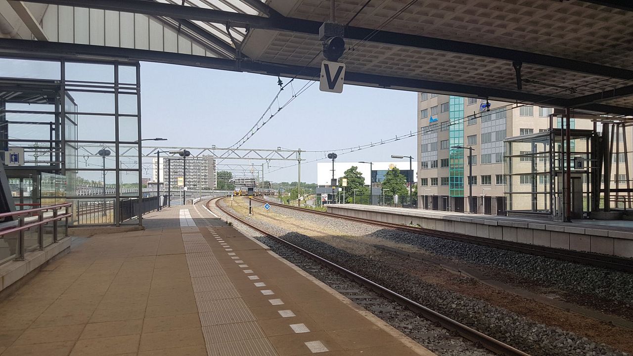 Geen treinen naar Rotterdam