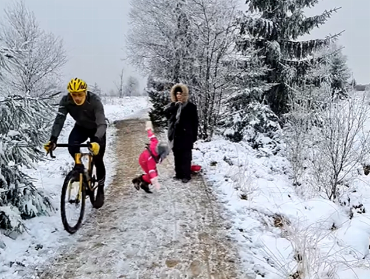 Kinderhatende mountainbiker is eigenlijk slachtoffer