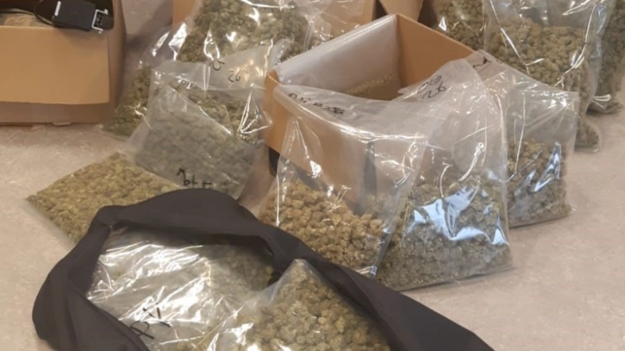 Twee mannen aangehouden na vondst 18 kilo henneptoppen