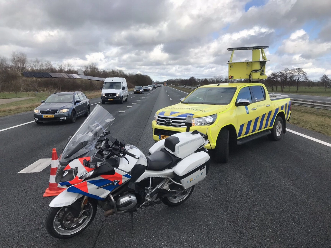 Meerdere gewonden bij ongeluk door spookrijder