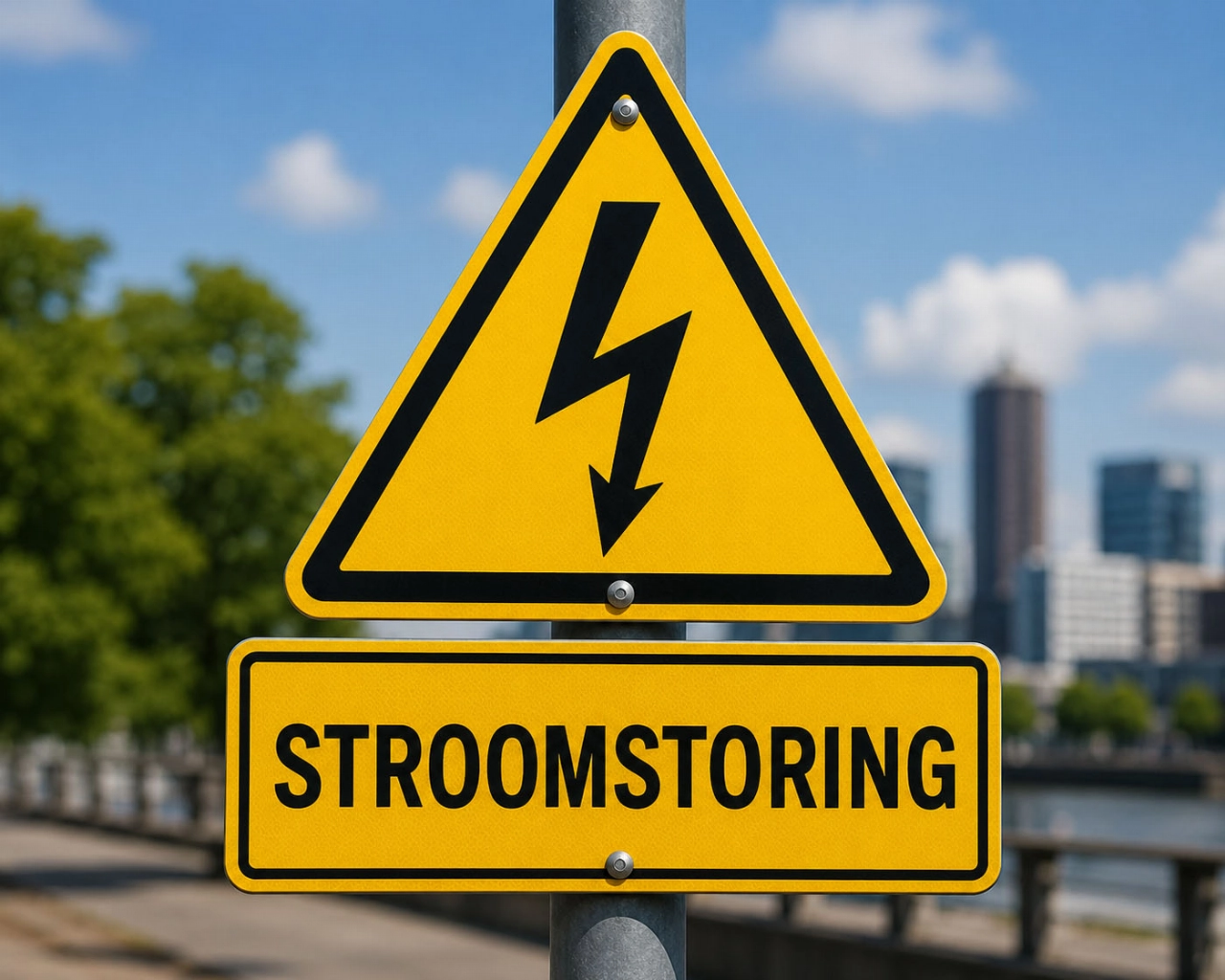 Grote stroomstoring treft duizenden huishoudens en bedrijven