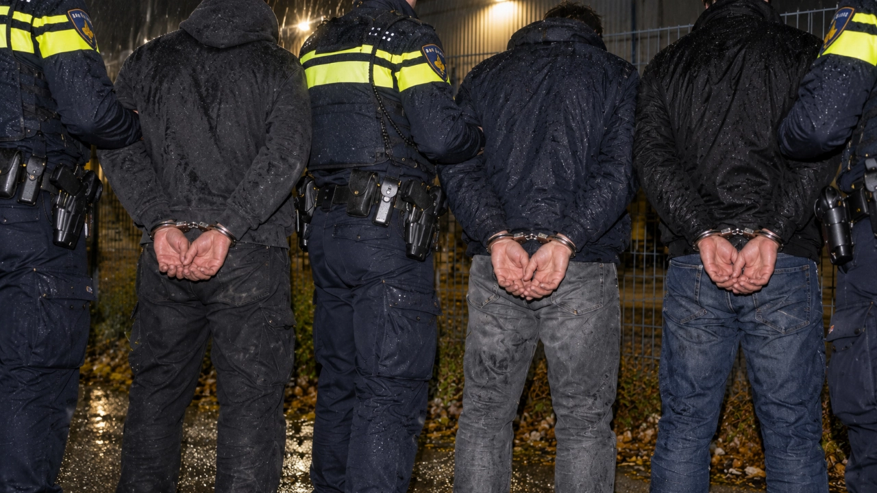 Drie mannen achter hek opgepakt bij maker van brandweerapparatuur in Raamsdonksveer