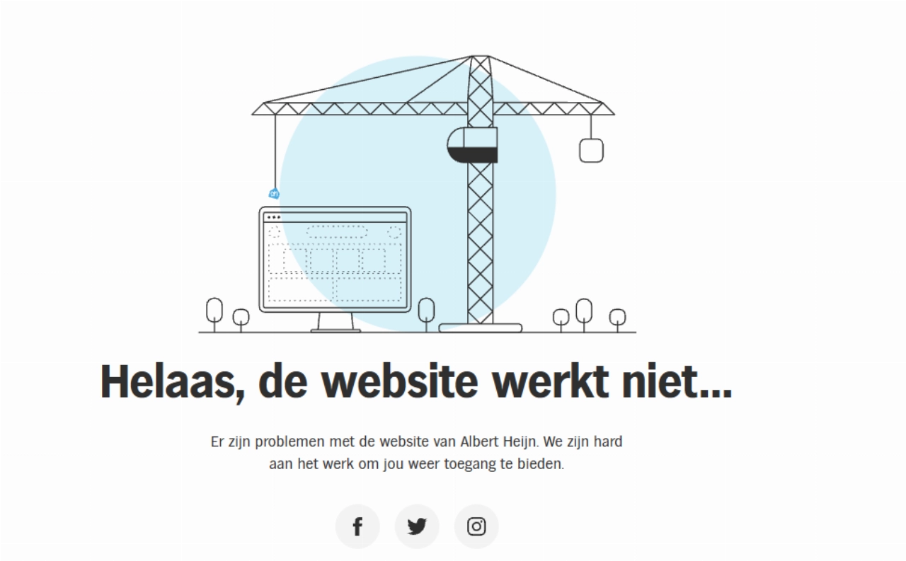 Albert Heijn bezorgt geen boodschappen na IT-incident, ook Etos en Gall & Gall getroffen
