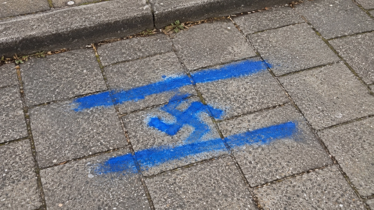 Israëlische vlaggen met hakenkruisen in Nieuw-Lekkerland: gemeente doet aangifte