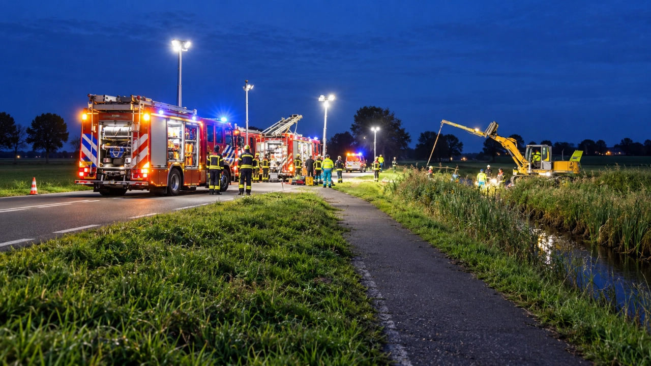 Twee traumahelikopters opgeroepen na ernstige botsing bij Herwijnen