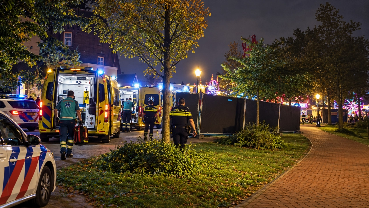 Twee jonge mannen gewond bij steekpartij naast kermis in Leiden