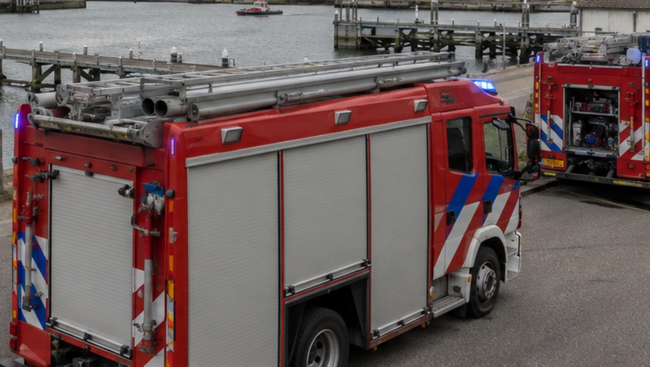 Grote inzet hulpdiensten voor brand op tanker in Berghaven