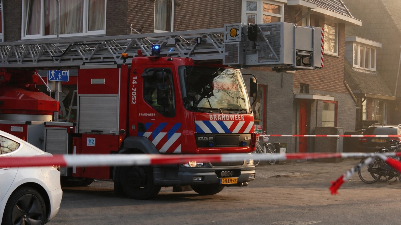 Drie gewonden en kat dood bij flatbrand in Krommenie