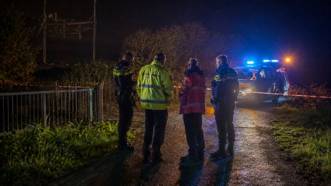 Persoon overleden bij aanrijding op spoor in Krabbendijke