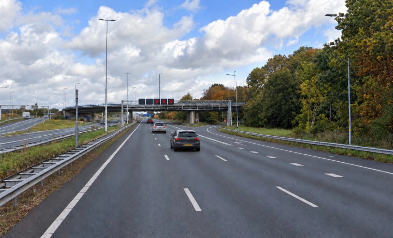 Auto slaat over de kop op A16 bij Dordrecht, bestuurder aangehouden
