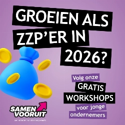 Gratis workshops voor jonge ZZP'ers
