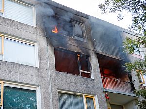 Persoon overleden na uitslaande brand Jongkindstraat