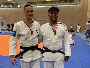 Tweemaal brons voor judoka’s Mahorokan bij NK