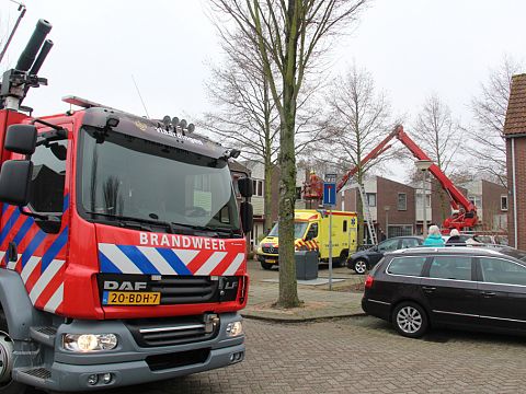 Massale inzet hulpdiensten in de Texelhoeve