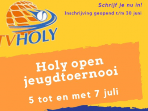 Doe mee met het Holy Open jeugdtoernooi