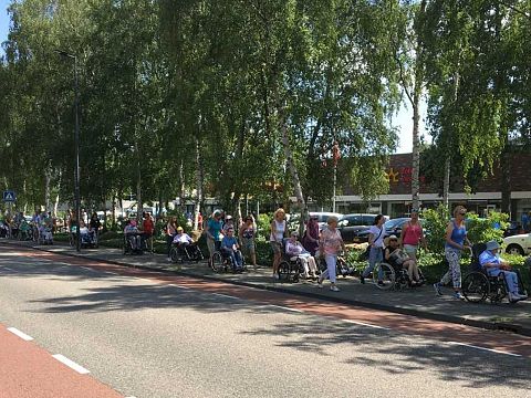 Rolstoelvierdaagse Zonnehuisgroep Vlaardingen zoekt meelopers