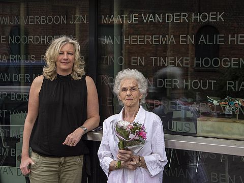 80-jarige Maatje nu maatje van Museum Vlaardingen