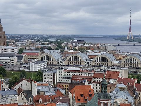 De vakantiegroeten uit Riga
