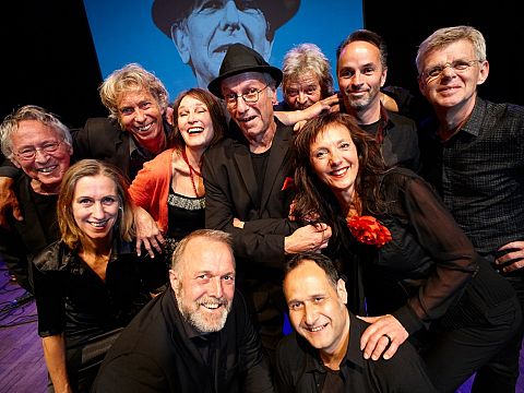 Leonard Cohen Tribute Band met I can’t forget tour