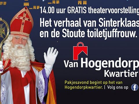Sinterklaas Openluchttheater op het Van Hogendorpkwartier