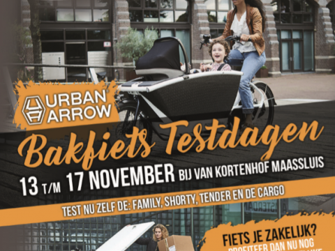 Urban Arrow Bakfietsdagen bij Van Kortenhof
