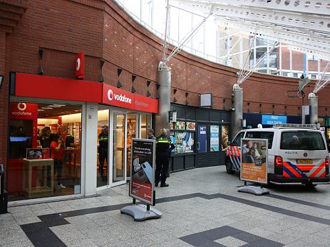 Overval op Vodafonewinkel Liesveld