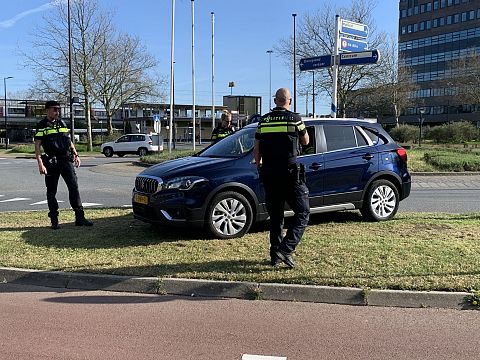 Politieachtervolging eindigt bij station Vlaardingen-Oost