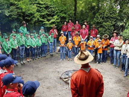 Zomerspelen bij de Scouting Willem de Zwijgergroep