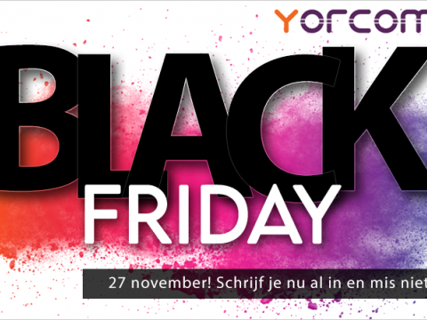 Black Friday bij Yorcom!