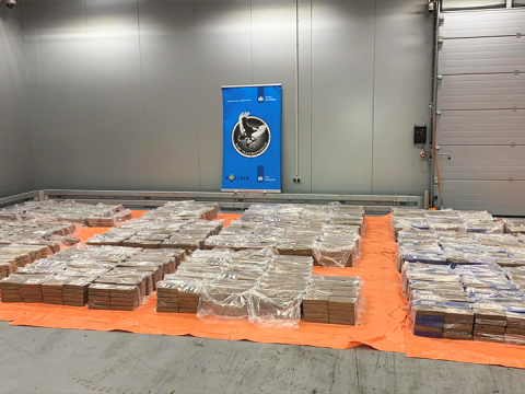 Ruim 4000 kilo cocaïne onderschept in de haven
