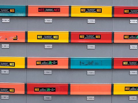 Reclamefolders alleen door brievenbussen met Ja/Ja sticker