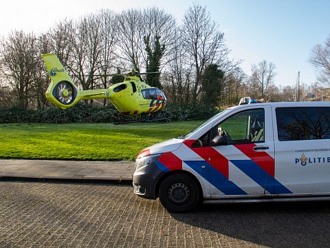 Traumahelikopter ingezet voor incident Graaf Walramlaan
