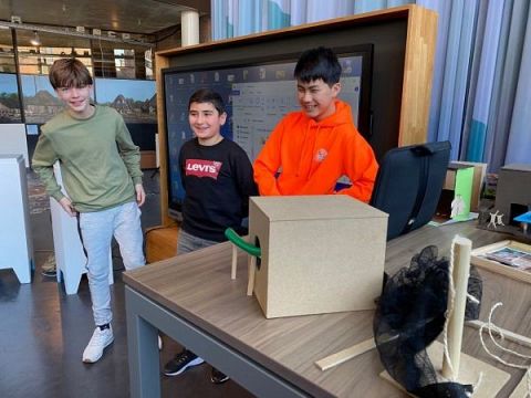 Leerlingen Spieringshoek maken museum leuker voor kids