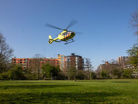Traumahelikopter opnieuw naar Vlaardingen