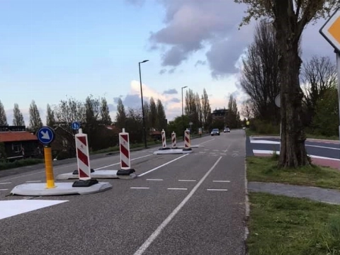 Hulp gevraagd na aanrijding Westlandseweg