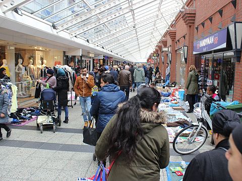 Kindervrijmarkt op Koningsdag