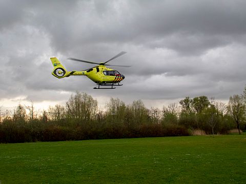 Traumahelikopter al vroeg in Vlaardingen