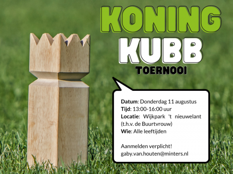 Speel mee met het Koning Kubb toernooi
